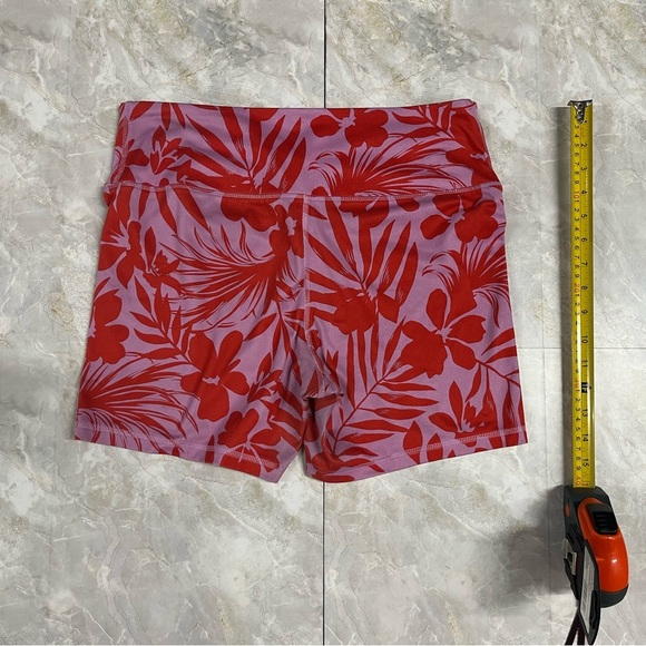 Avia Athletic Shorts Red and Purple Lightweight Design - Picture 2 of 3